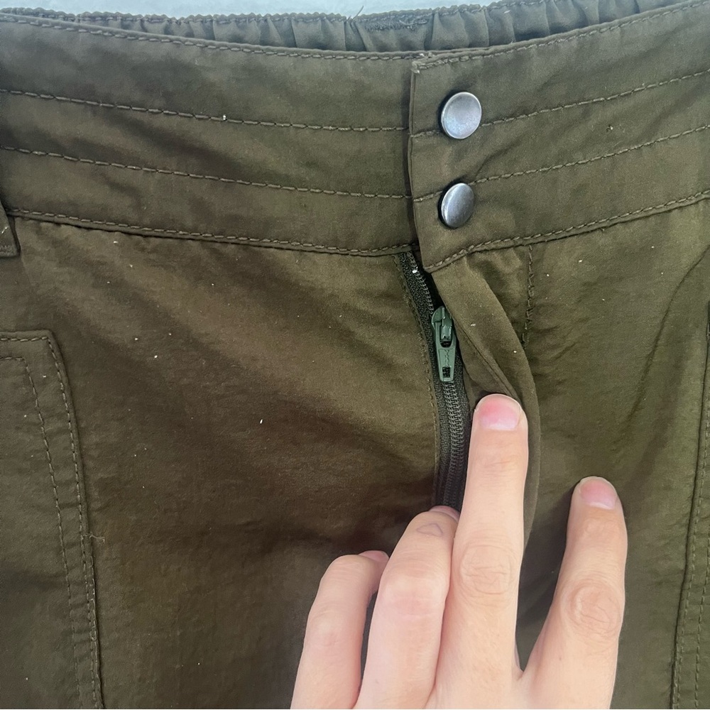 Anthropologie Elevenses Women's Aubrey Cargo Trousers Pants size 10 US - Picture 7 of 15